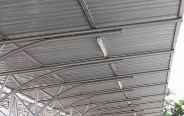 installing Tidmarsh metal roofing